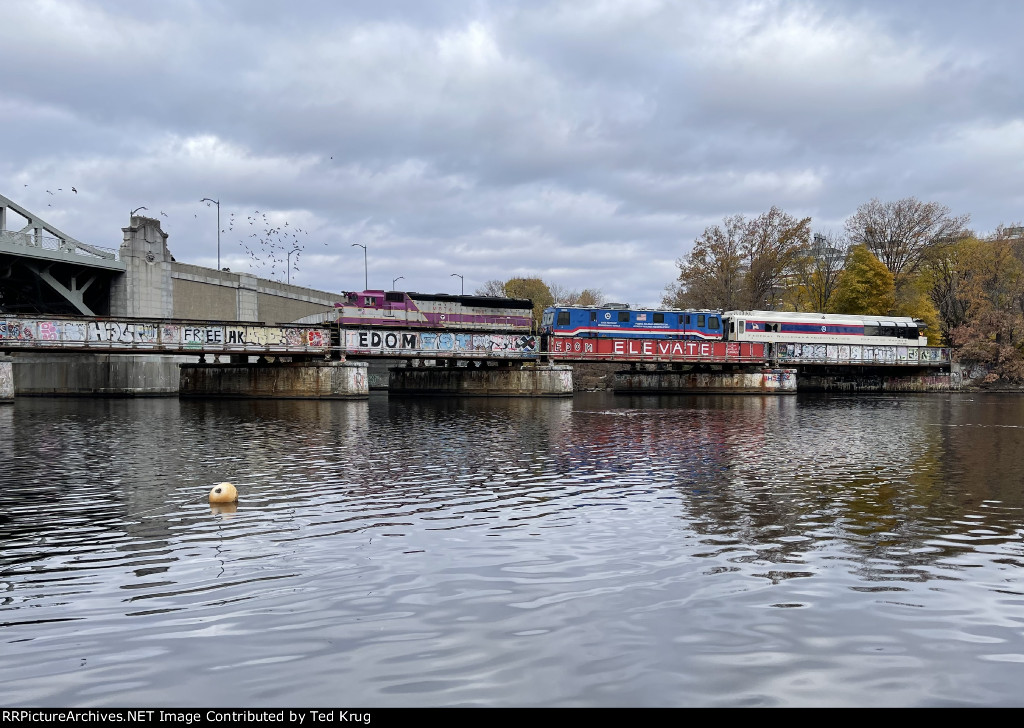 MBTA 1116 with DOTX 218 & 220